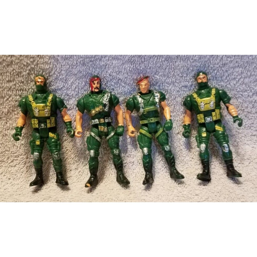 Lot Of 4 ARMY COMMAND Strike Team Figures ‎ 2016 JA-RU